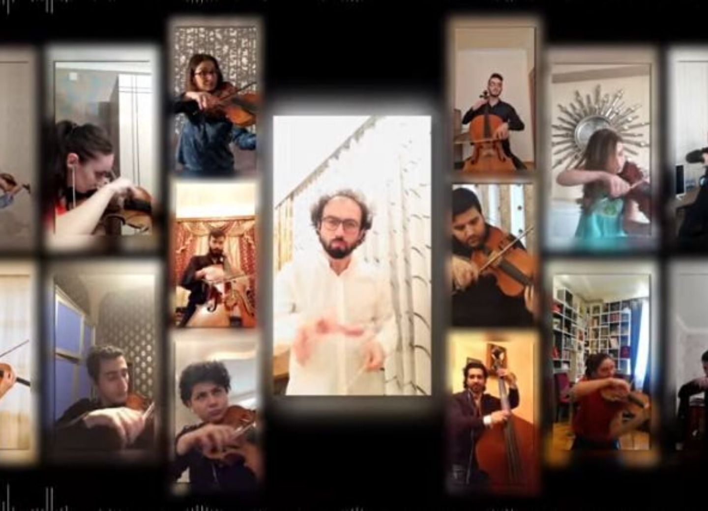 Музыканты Бакинского камерного оркестра исполнили отрывок из «Тропою грома», находясь дома - ВИДЕО  