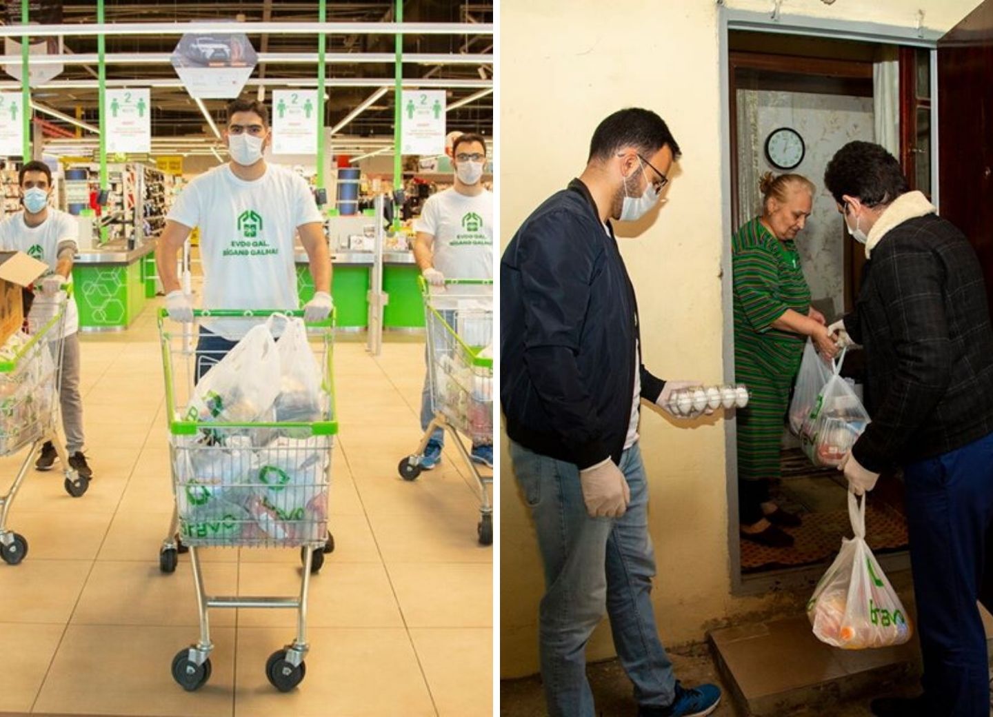 «Мы хотим запустить пандемию добра». О прекрасных инициативах азербайджанцев помочь пожилым и нуждающимся – ФОТО