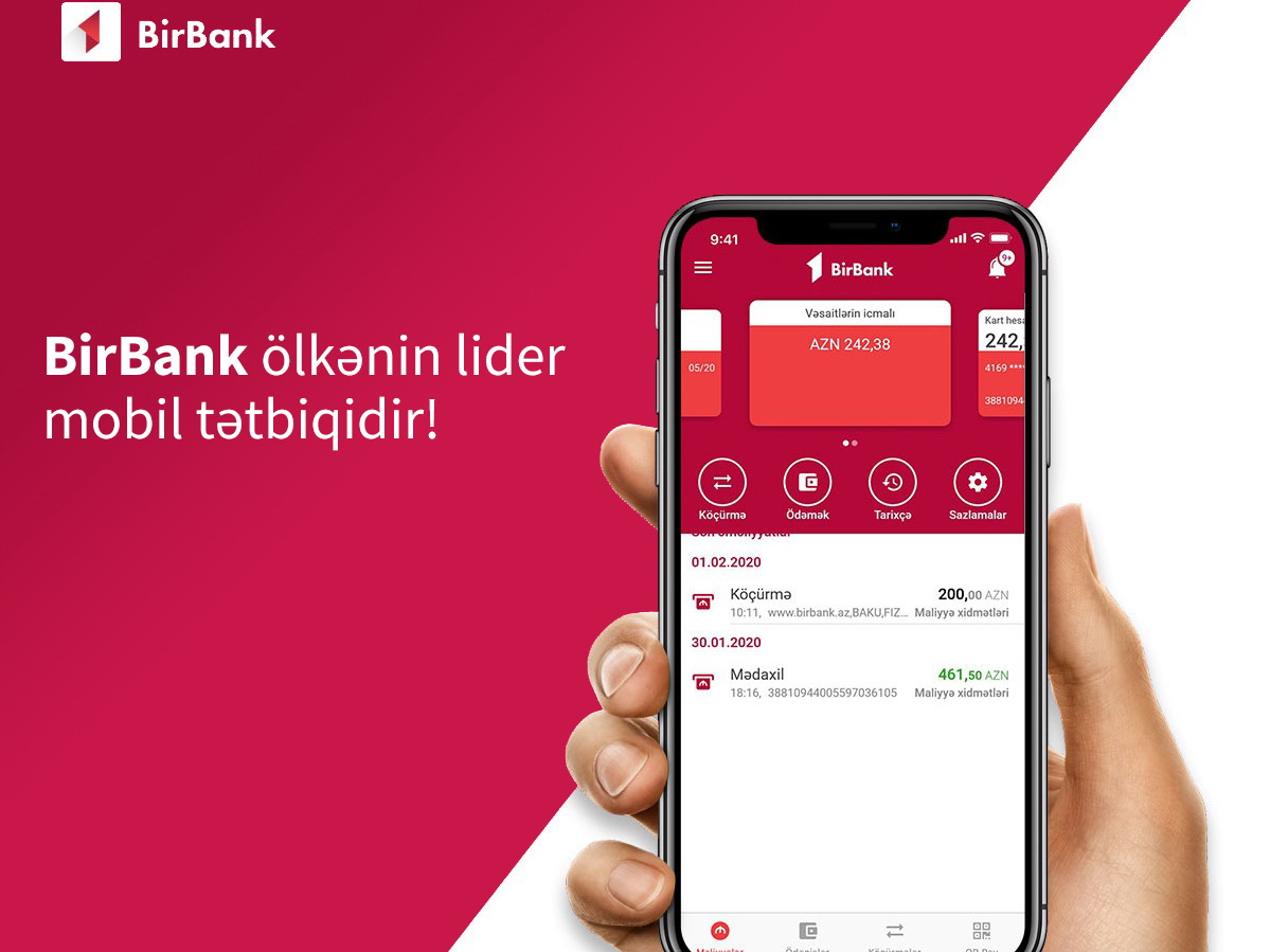 BirBank – лидер среди мобильных приложений страны!