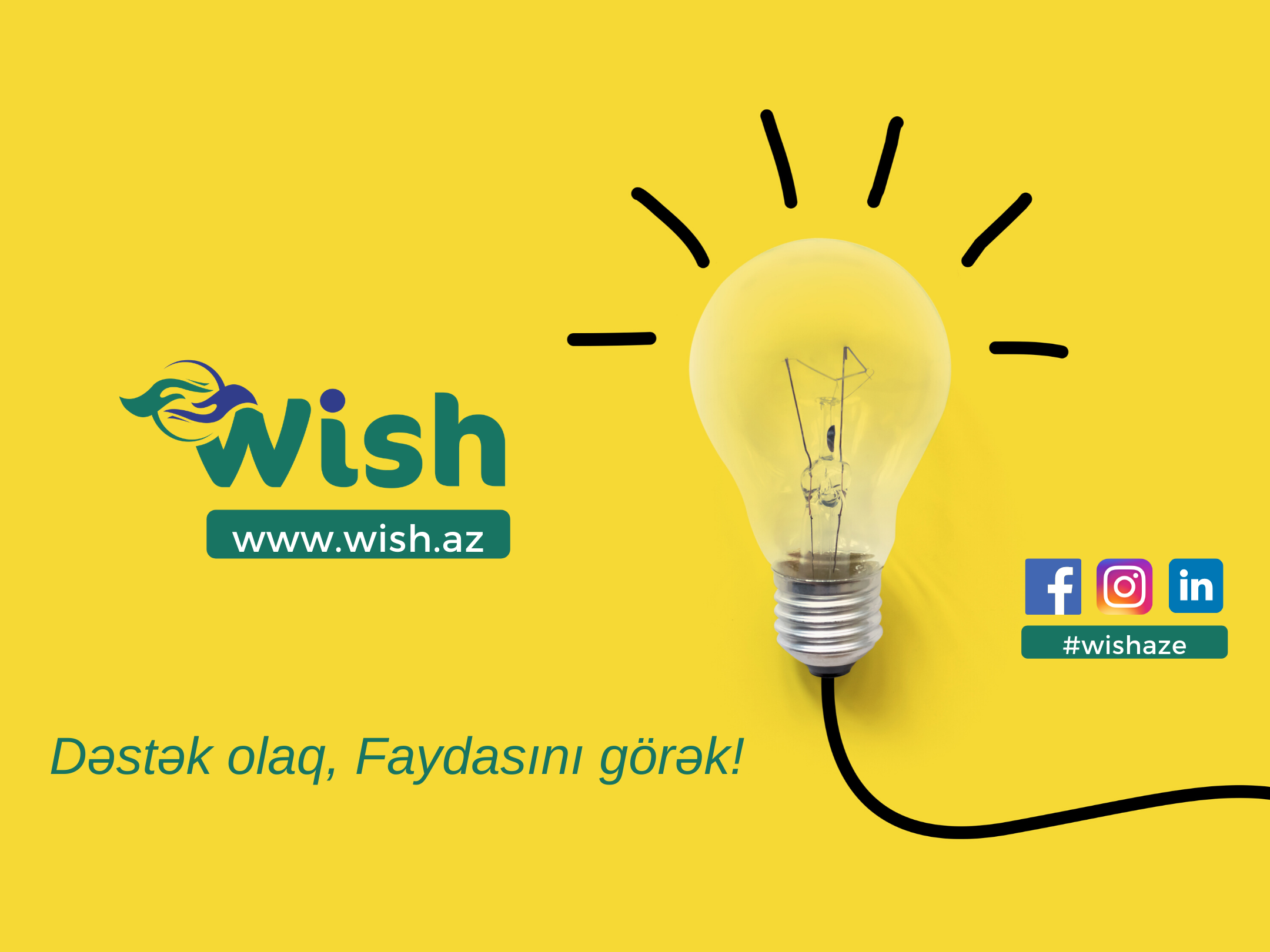 Зейнал Керимзаде: «Wish.az – это желание, которое имеет право сбыться» - ФОТО