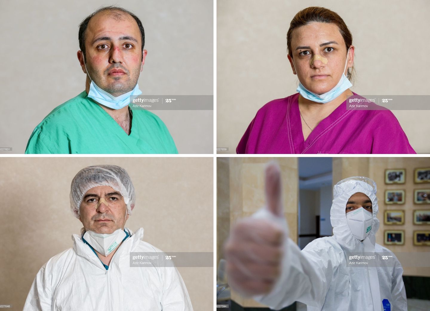 Герои дня: Азербайджанские врачи, борющиеся с коронавирусом - ФОТО