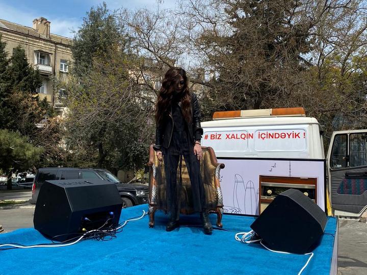 Yeni layihə - “Biz xalqın içindəyik” - FOTO