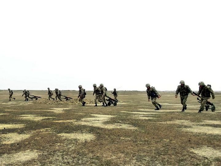 Tankəleyhinə bölmələr döyüş atışlı məşqlər keçirir - FOTO - VİDEO