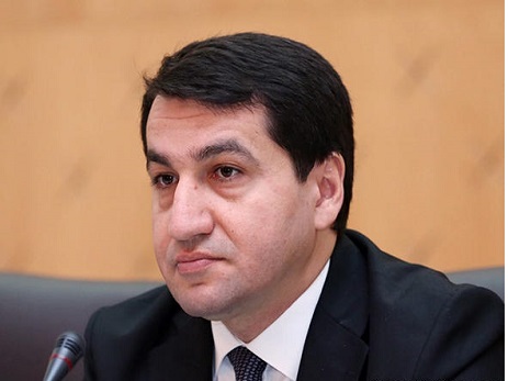 Hikmət Hacıyev: Ermənistan çıxılmaz vəziyyətdə qaldığını görərək, fərqli və ziddiyyətli fikirlərlə çıxış edir