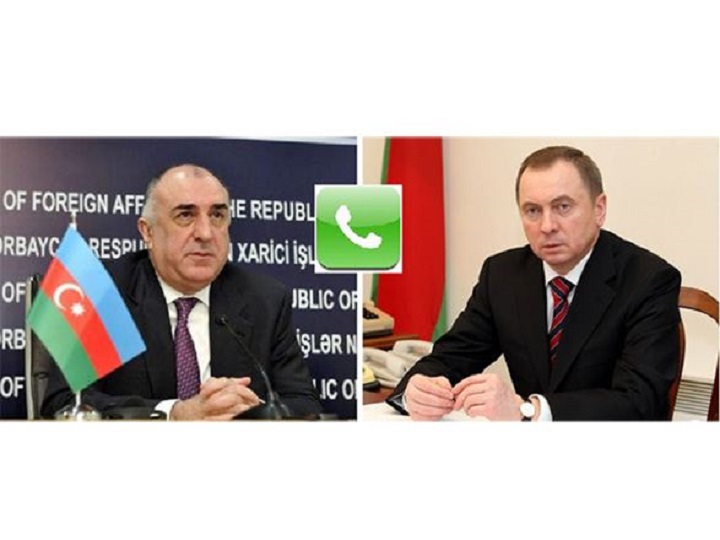Elmar Məmmədyarov belaruslu həmkarı ilə telefonla danışıb