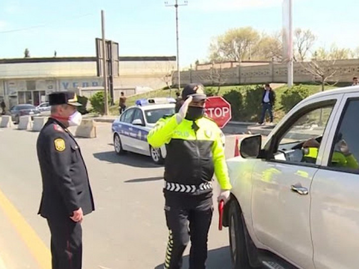 Karantin qaydalarını pozan daha 739 sürücü cərimələndi