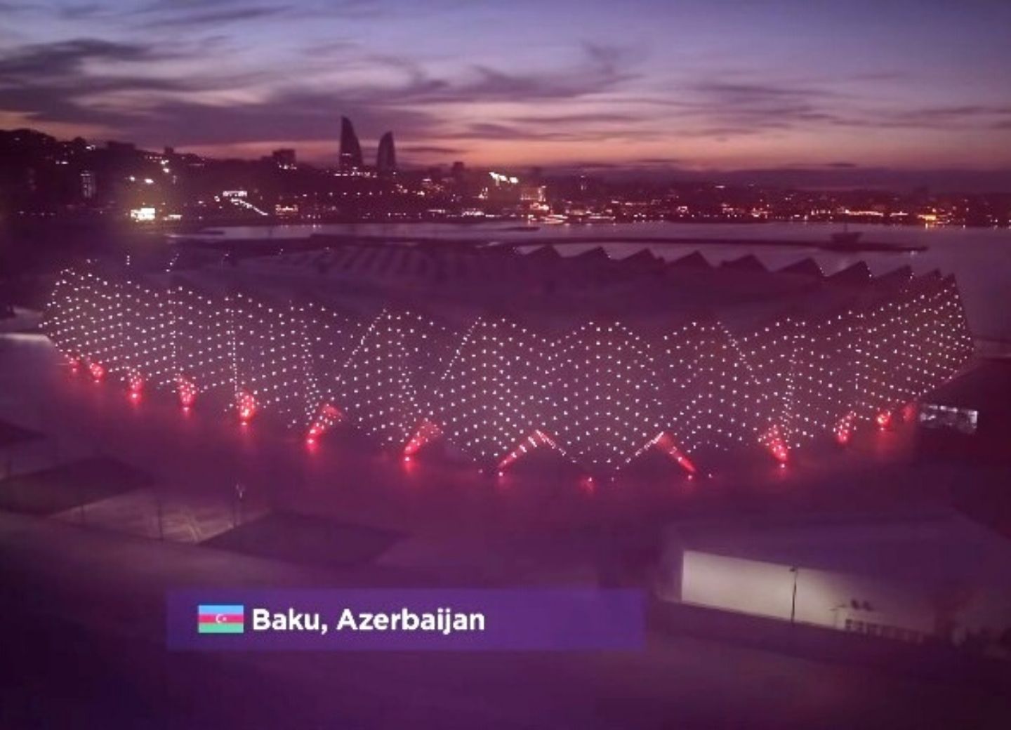 Европа зажгла огни: Баку в специальном концертном номере виртуального «Евровидения-2020» - ВИДЕО