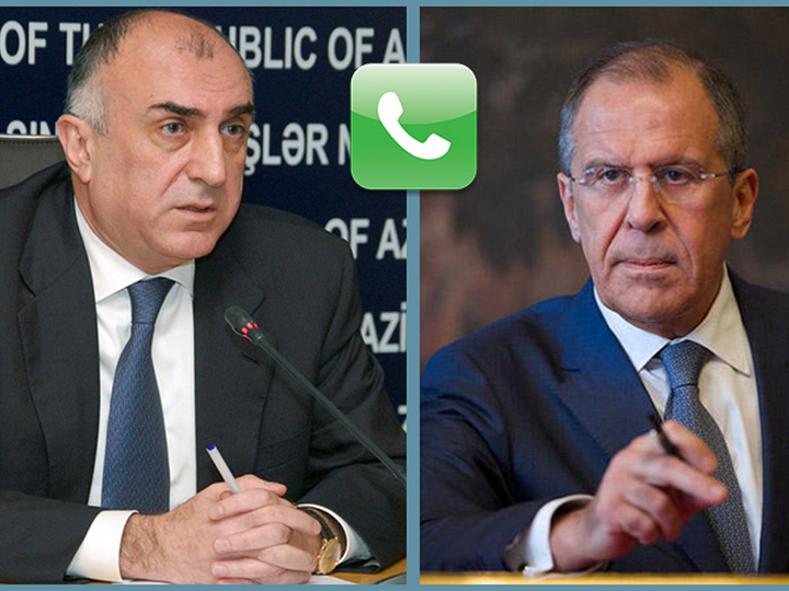 Azərbaycan və Rusiya XİN başçıları arasında telefon danışığı olub