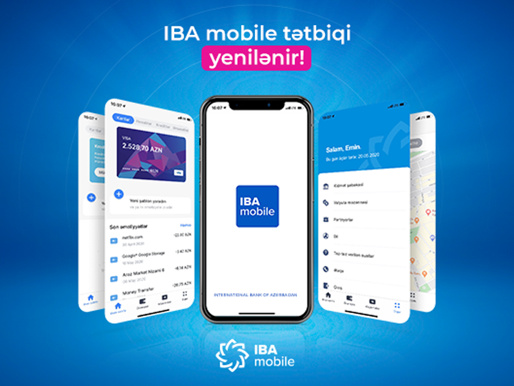 Azərbaycan Beynəlxalq Bankı Mobil tətbiqini mərhələli yeniləyir!