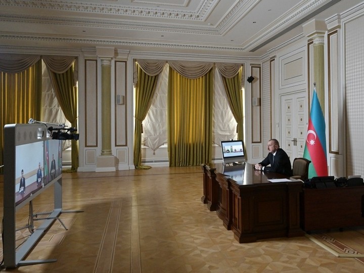 İlham Əliyev yeni icra başçılarını qəbul etdi - FOTO