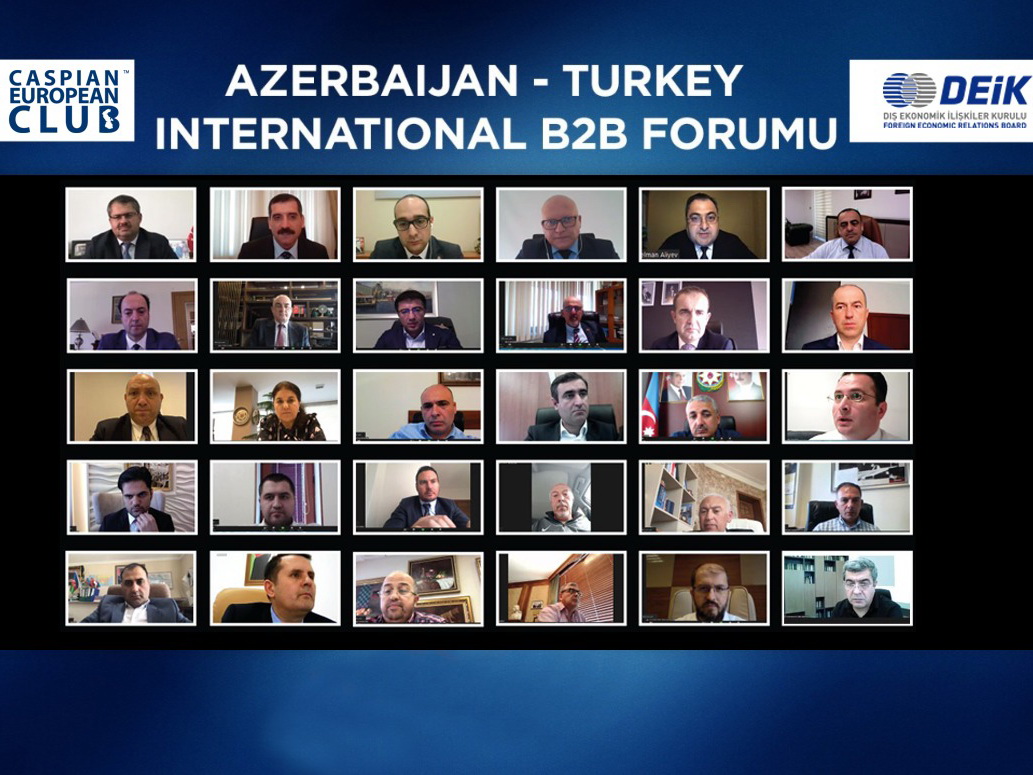 “Azərbaycan-Türkiyə” üçüncü beynəlxalq onlayn B2B forum keçirilib