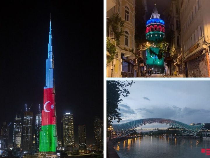 Как разные страны поздравили Азербайджан с Днем Республики - ФОТО - ВИДЕО