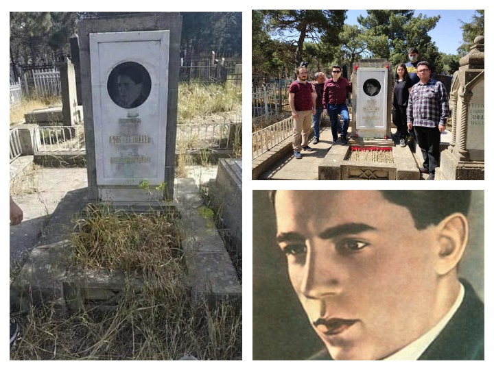После резонанса в соцсетях приведена в порядок заброшенная могила композитора Асафа Зейналлы - ФОТО – ВИДЕО