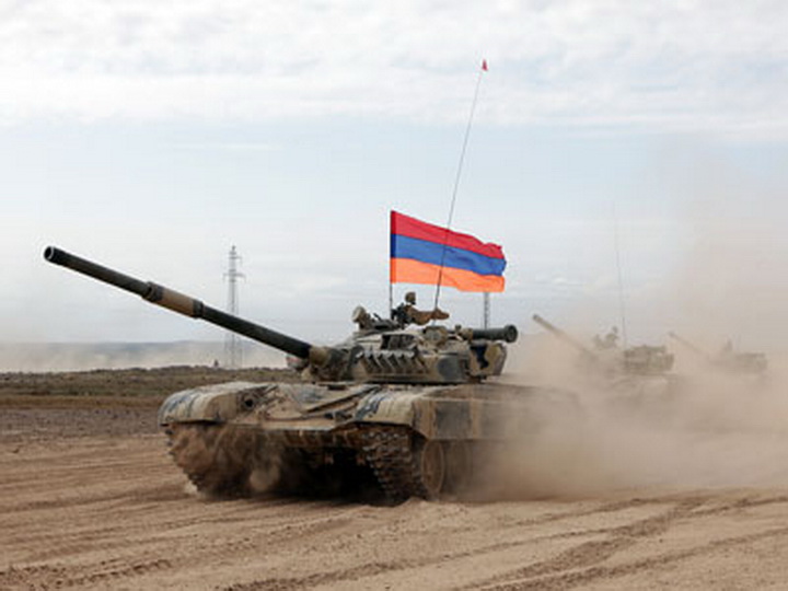 Армяне начали военные учения на оккупированных азербайджанских территориях