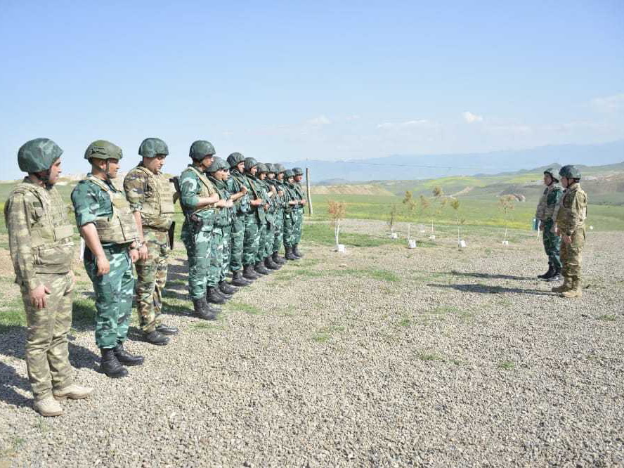Проинспектированы позиции пограничников на границе с Арменией - ФОТО