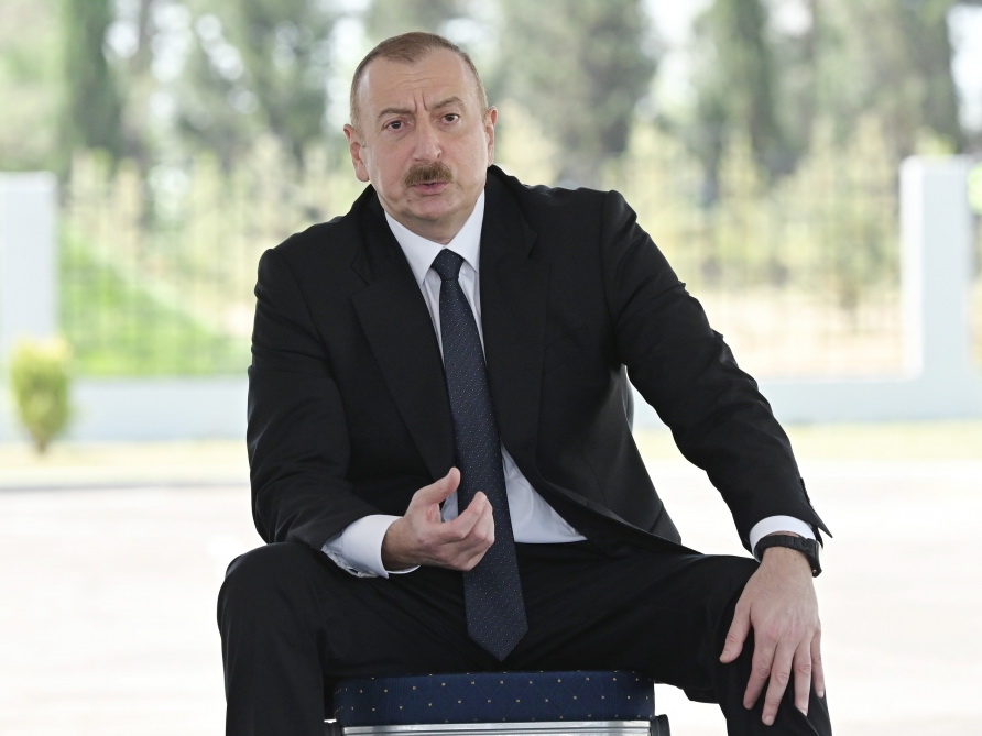 Ильхам Алиев: Армения перекрывает воду Азербайджану, и это –проявление фашизма