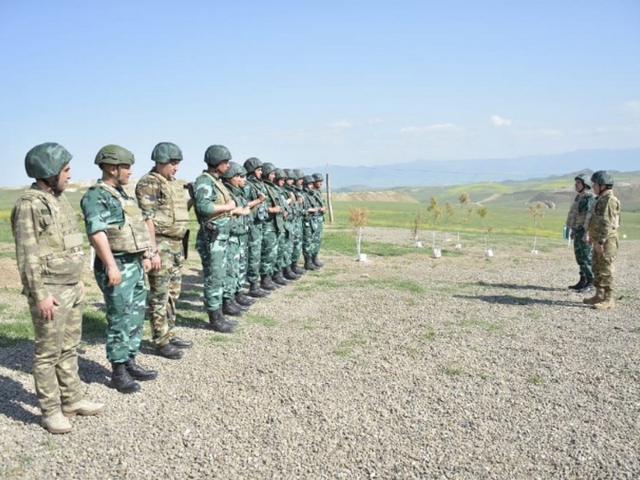 DSX və Hərbi Prokurorluğun generalları Ermənistanla sərhəddə olublar - FOTO