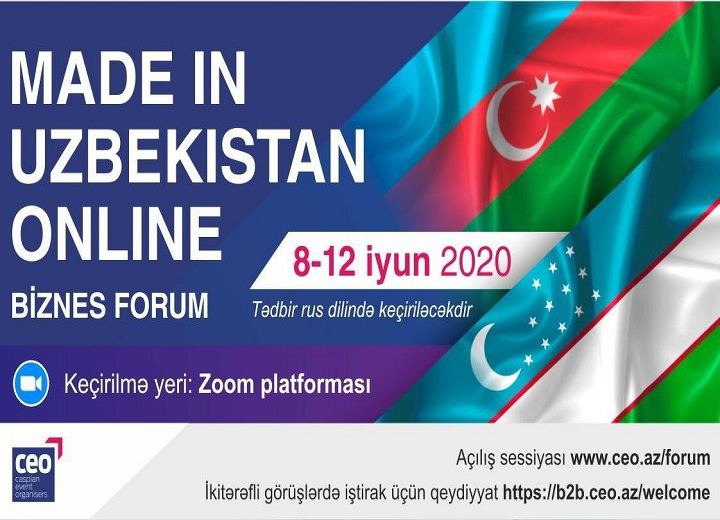 “Made in Uzbekistan Online” biznes forumu keçiriləcək