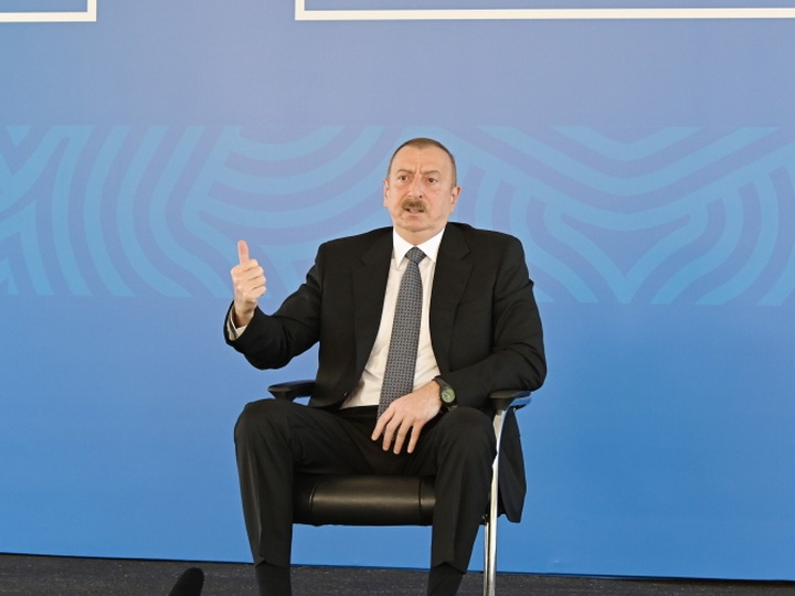 Ильхам Алиев: «Для меня здоровье людей важнее экономики»