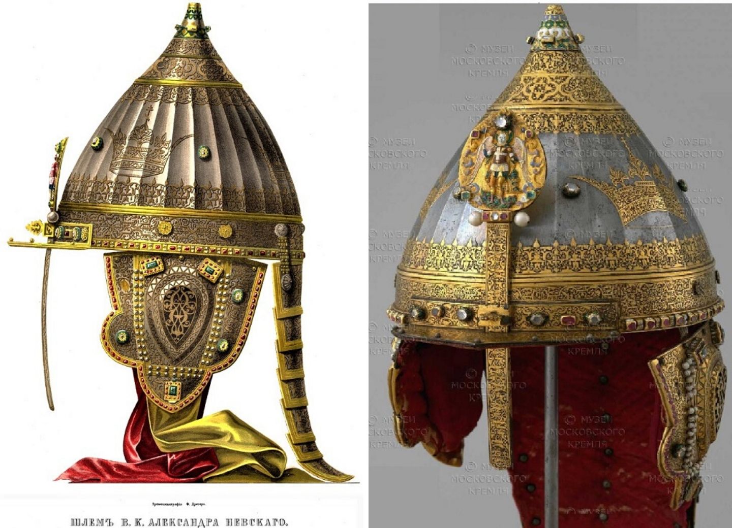 Как сефевидский шлем стал шлемом Александра Невского
