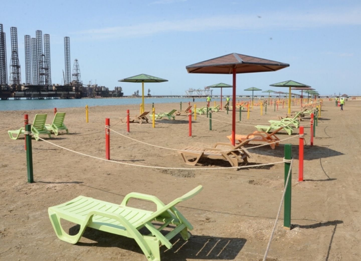 Общественные пляжи Баку готовы к летнему сезону – ФОТО  