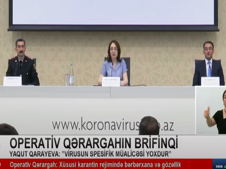 Operativ Qərargah sərt karantin rejimi ilə bağlı brifinq keçirir – CANLI