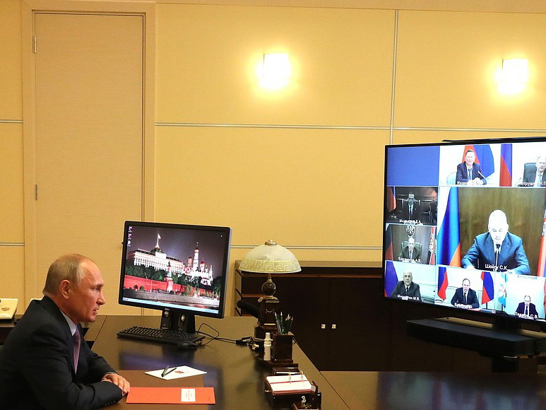 Путин  обсудил с постоянными членами Совбеза России интеграционные процессы на постсоветском пространстве