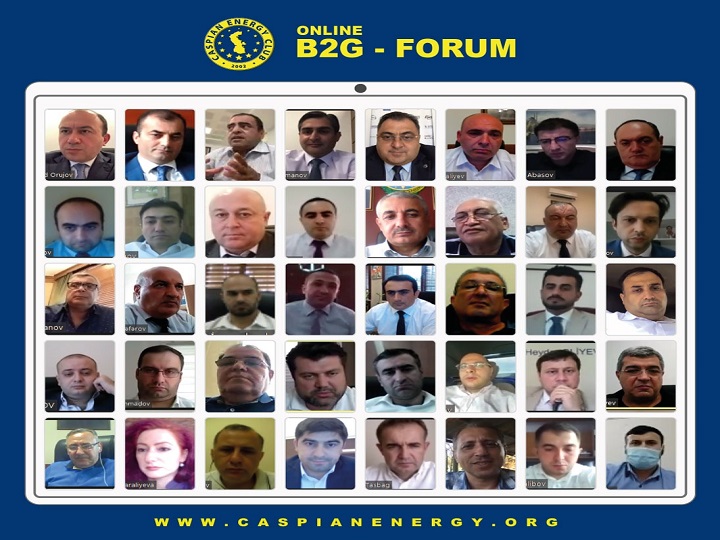 Caspian European Club Rəşad Orucov və Ziya Əliyevin iştirakı ilə onlayn B2G forum keçirib