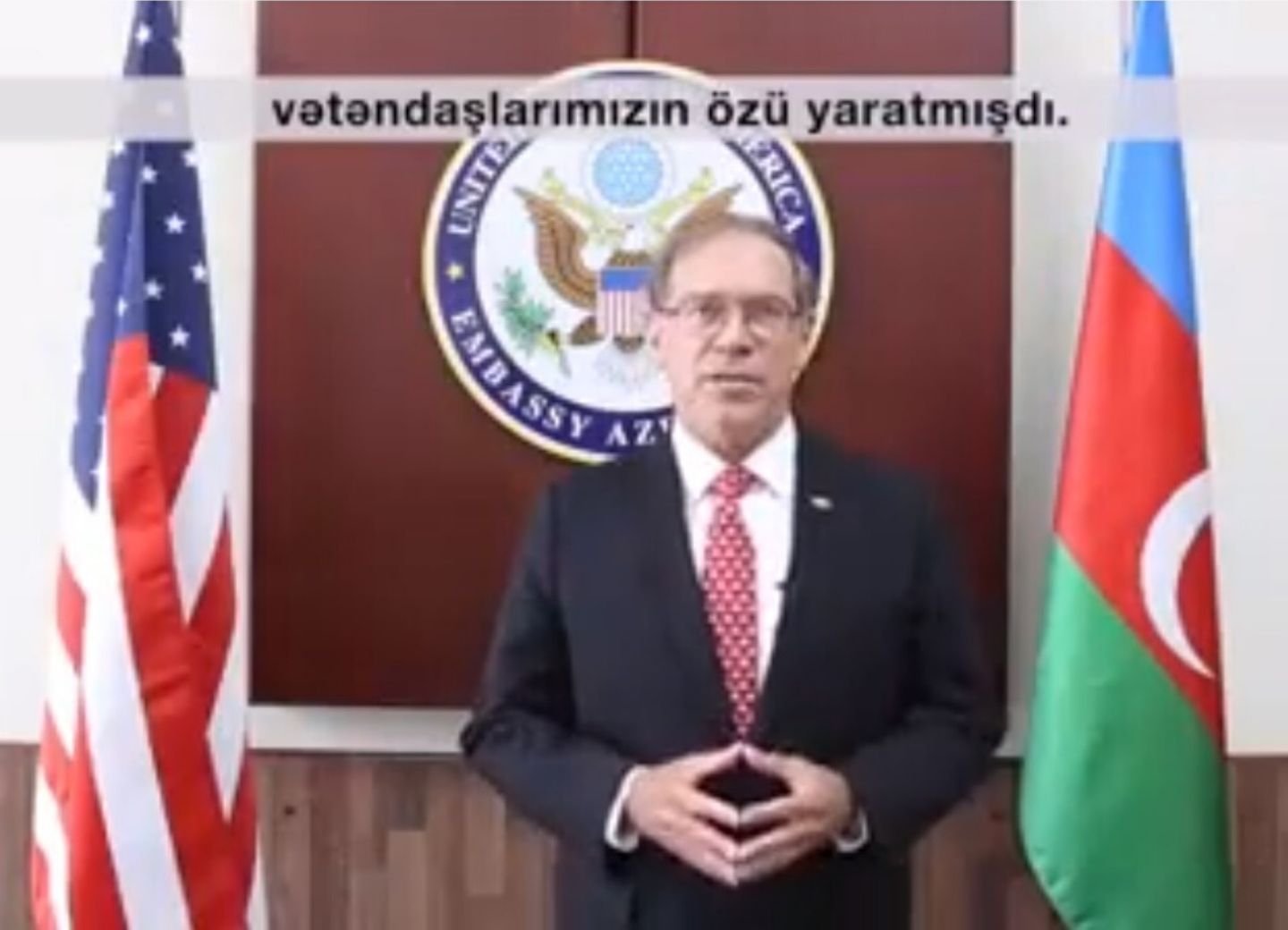 Посол США: «Мы гордимся поддержкой суверенитета и независимости Азербайджана» - ВИДЕО 