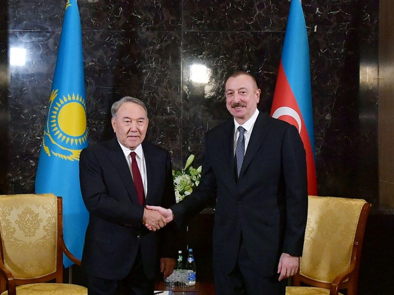 Prezident İlham Əliyev Nursultan Nazarbayevə telefonla zəng edib