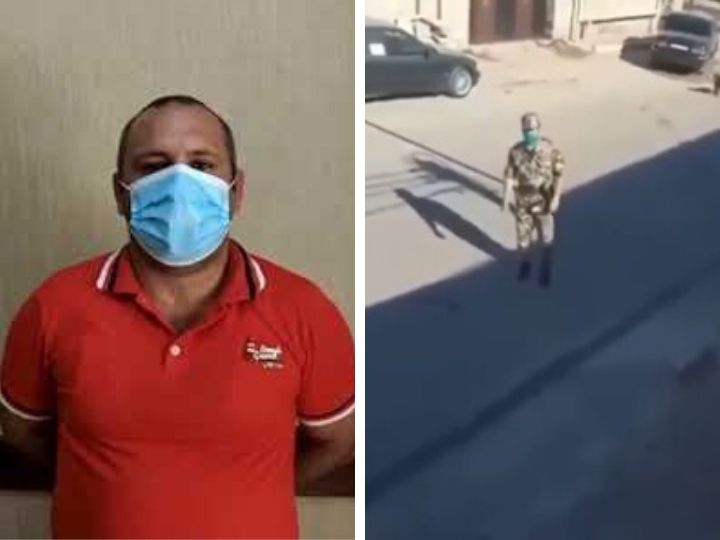 В Баку арестован мужчина, который насмехался над военнослужащим – ВИДЕО
