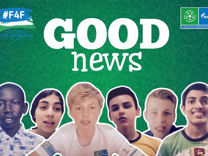 Юный журналист из Азербайджана поддерживает мир «Хорошими Новостями» - ВИДЕО