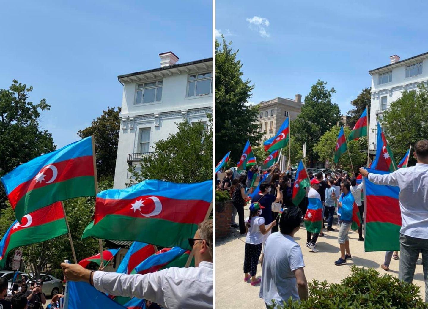 «Все для Родины!» В Вашингтоне прошла акция протеста против армянской агрессии – ФОТО - ВИДЕО 