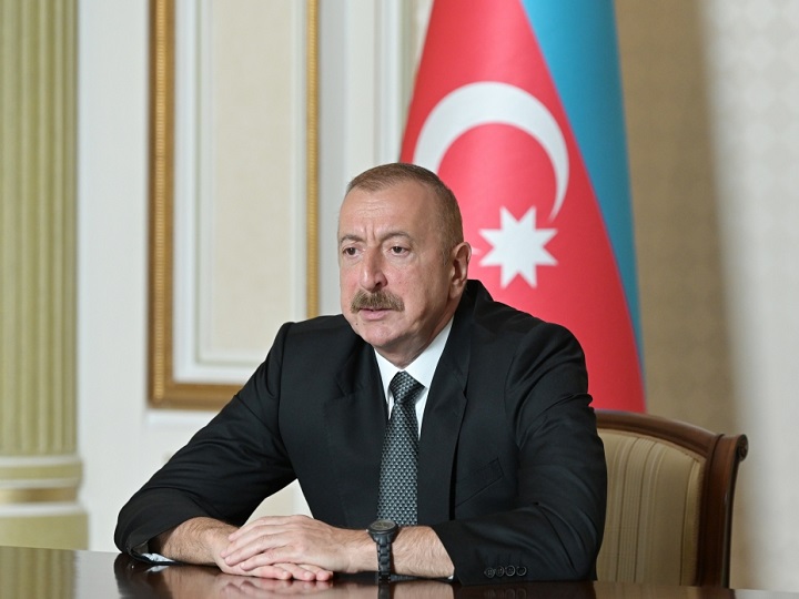 Ильхам Алиев: Произошедшее в церкви в Шуше - либо ошибка, либо совершено армянами с тем чтобы обвинить нас