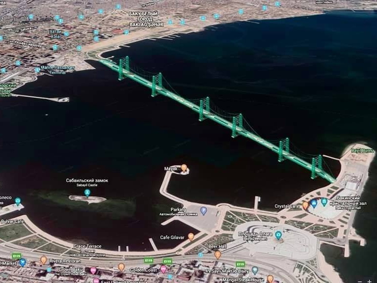 Новый проект моста через Бакинскую бухту: Панацея от пробок? – ФОТО