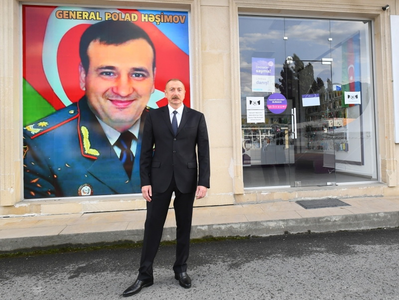 Ильхам Алиев дал указание присвоить имя Полада Гашимова одной из улиц в Габале