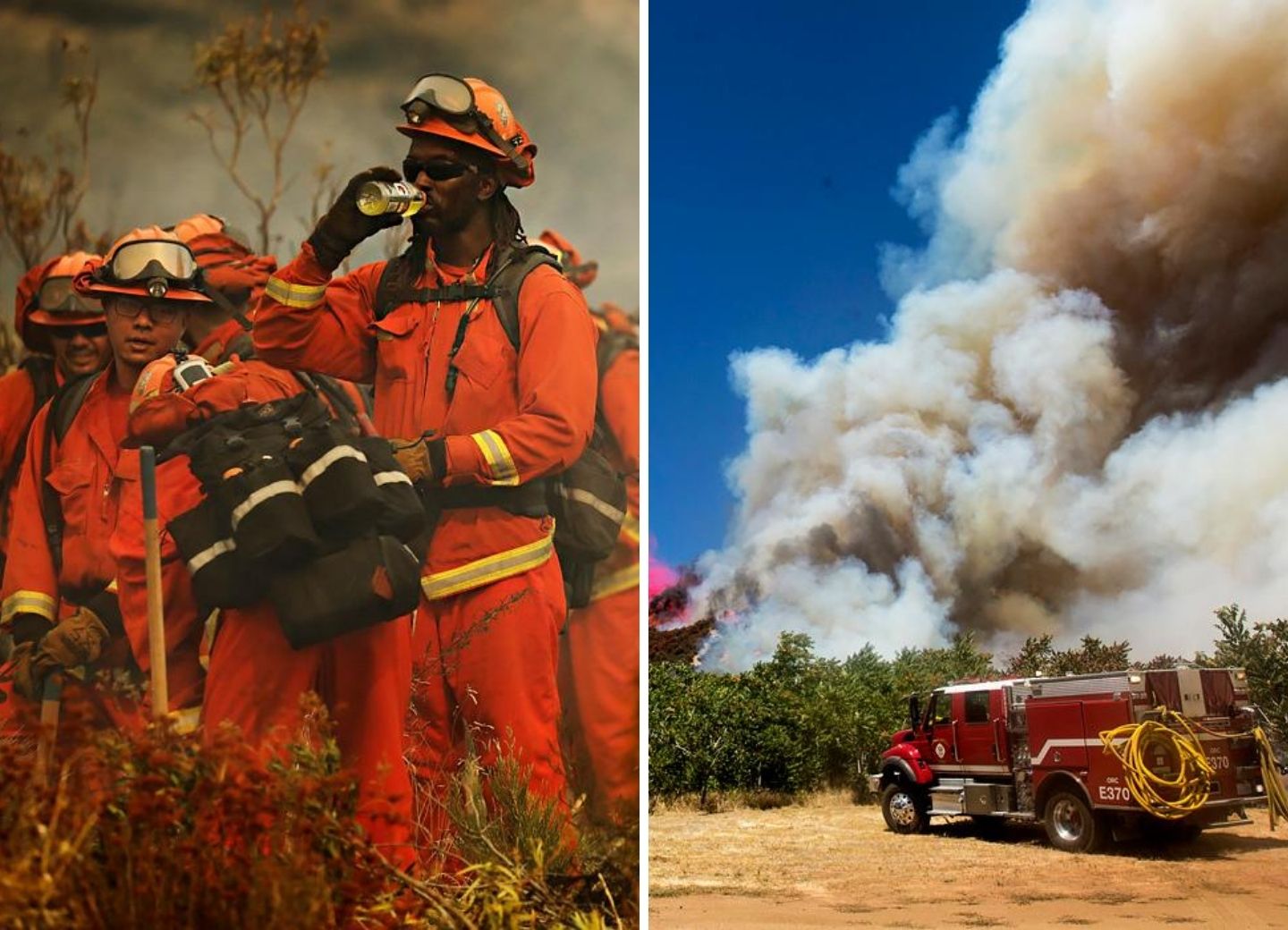 Из-за лесного пожара в Калифорнии эвакуировано около 8 тыс. жителей – ФОТО