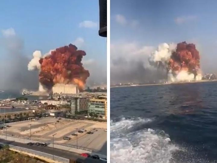 Мощнейший взрыв прогремел в порту Бейрута. Удар ощущался за километры – ФОТО – ВИДЕО