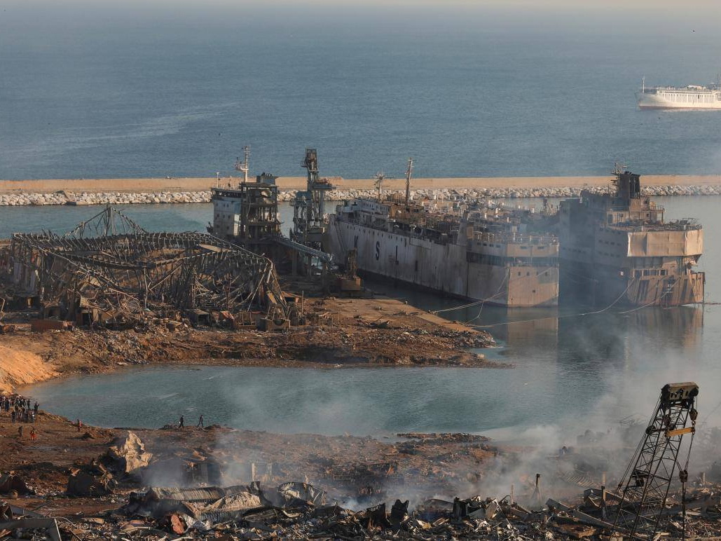 В Бейруте оценили ущерб от взрыва в порту от 3 до 5 млрд долларов