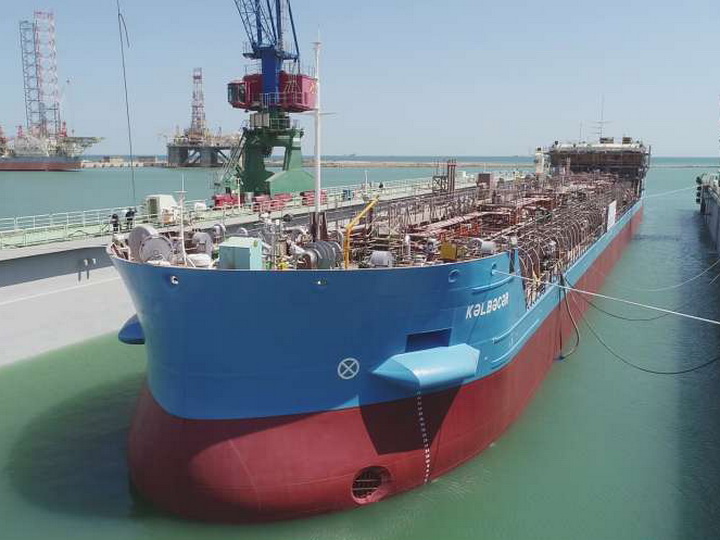 Made in Azerbaijan: Спущен на воду огромный танкер «Кельбаджар» - ФОТО - ВИДЕО