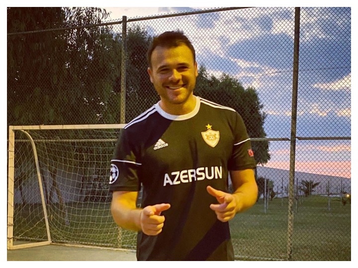 Эмин Агаларов оказался поклонником футбольного клуба «Карабах» - ФОТО  