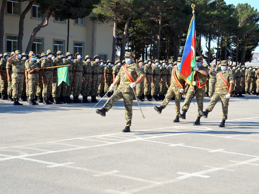В Азербайджанской Армии состоялась церемония принятия Военной присяги - ФОТО