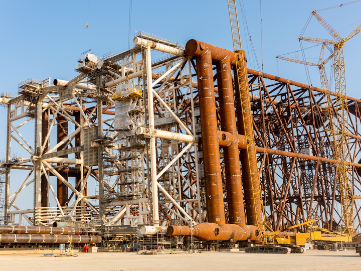 BOS Shelf построила крупнейшую в истории Каспия подводную конструкцию для добычи нефти и газа - ВИДЕО