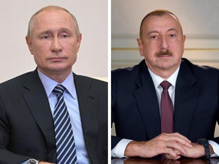 Ильхам Алиев - Путину: Россия поставила в Армению более 400 тонн военных грузов и это вызывает вопросы у общественности