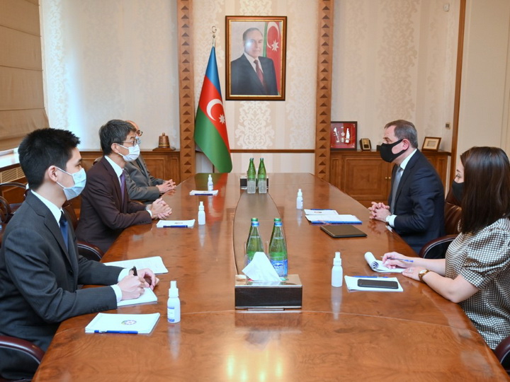 Глава МИД Азербайджана и новый посол Японии обсудили вопросы сотрудничества - ФОТО