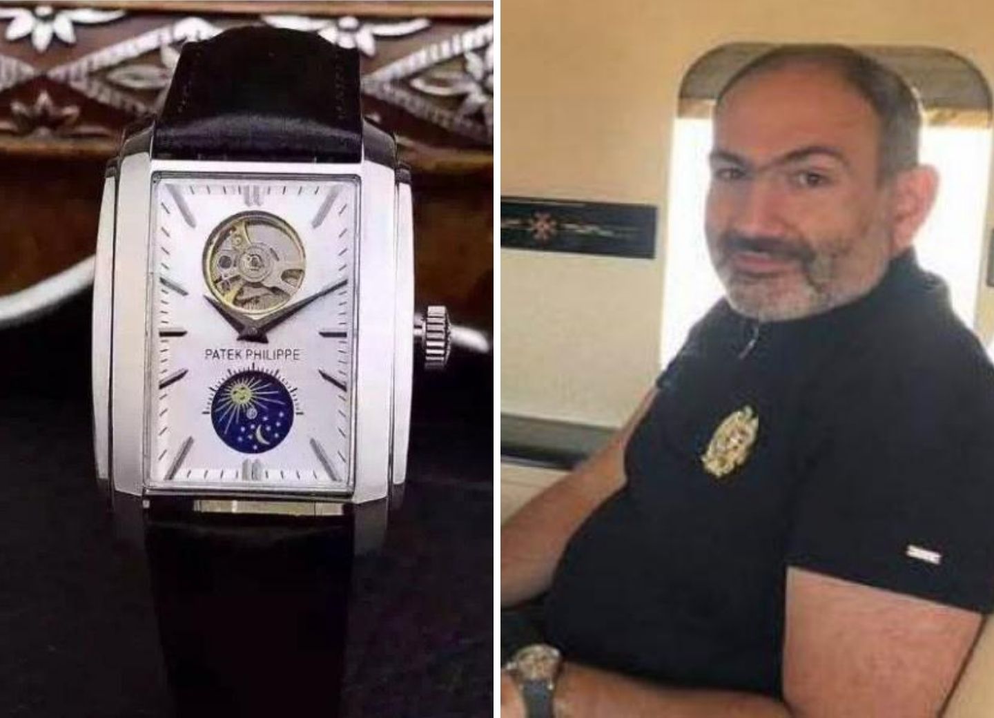 Часы на миллион: Пашинян «засветил» свой Patek Philippe – ФОТО