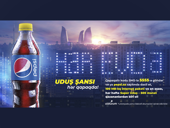 “Pepsi Hər Evdə” lotereya kampaniyasına start verilib: 100 MB-dan 500 AZN-ə qədər hədiyyələr – FOTO – VİDEO