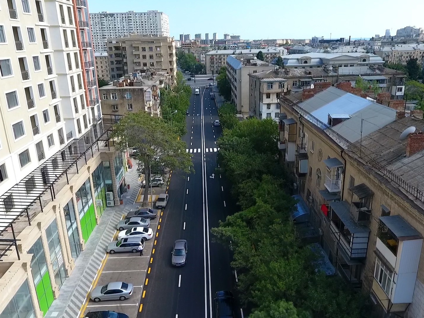 В Баку открыта новая улица, соединяющая два оживленных проспекта – ФОТО