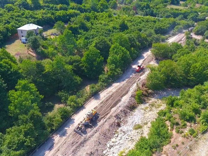 11 yaşayış məntəqəsini birləşdirən yol yenidən qurulur