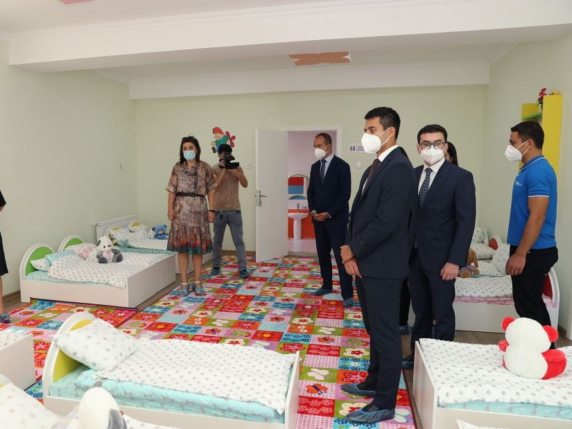 В Хазарском районе Баку состоялось открытие детсадов, построенных Фондом Гейдара Алиева - ФОТО